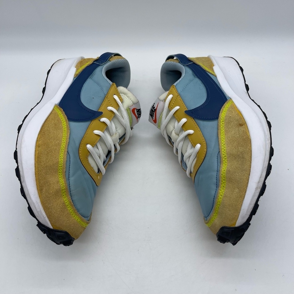 Nike Waffle Debut DH9522-400 Mens Size 10 Running Shoes Boarder Blue Sanded Gold - Picture 4 of 10